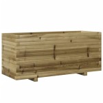 vidaXL Jardinieră de grădină, 110x40x49,5 cm, lemn de pin impregnat