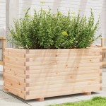 vidaXL Jardinieră de grădină, 90x60x49,5 cm, lemn masiv de pin vidaXL Jardinieră de grădină, 90x60x49,5 cm, lemn masiv de pin