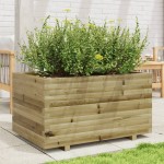 vidaXL Jardinieră de grădină, 90x60x49,5 cm, lemn de pin impregnat vidaXL Jardinieră de grădină, 90x60x49,5 cm, lemn de pin impregnat