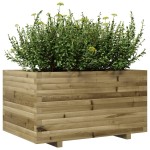 vidaXL Jardinieră de grădină, 90x60x49,5 cm, lemn de pin impregnat vidaXL Jardinieră de grădină, 90x60x49,5 cm, lemn de pin impregnat