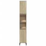 vidaXL Dulap de baie, stejar sonoma, 30x30x190 cm, lemn prelucrat vidaXL Dulap de baie, stejar sonoma, 30x30x190 cm, lemn prelucrat