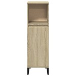 vidaXL Dulap de baie, stejar sonoma, 30x30x100 cm, lemn prelucrat vidaXL Dulap de baie, stejar sonoma, 30x30x100 cm, lemn prelucrat