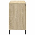 vidaXL Dulap de baie, stejar sonoma, 65x33x60 cm, lemn prelucrat vidaXL Dulap de baie, stejar sonoma, 65x33x60 cm, lemn prelucrat