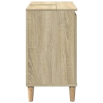 vidaXL Dulap de chiuvetă, stejar sonoma, 58x33x60 cm, lemn prelucrat vidaXL Dulap de chiuvetă, stejar sonoma, 58x33x60 cm, lemn prelucrat