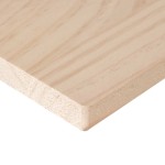 vidaXL Blat de masă pătrat, 40x40x1,7 cm, lemn masiv de pin vidaXL Blat de masă pătrat, 40x40x1,7 cm, lemn masiv de pin