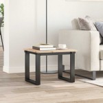 vidaXL Blat de masă pătrat, 50x50x1,7 cm, lemn masiv de pin