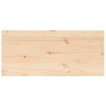 vidaXL Blat de masă, 100x50x1,7 cm, dreptunghiular, lemn masiv de pin