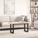 vidaXL Blat de masă, 100x50x1,7 cm, dreptunghiular, lemn masiv de pin