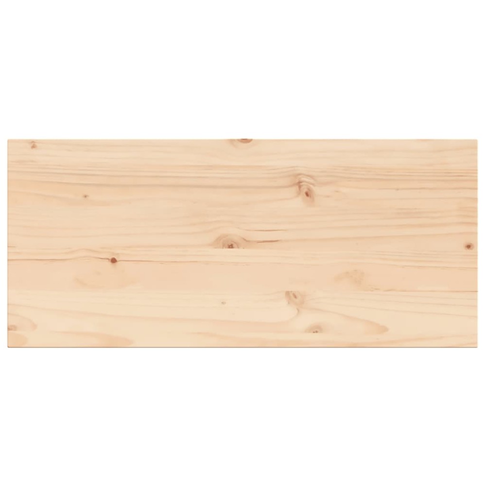 vidaXL Blat de masă 100x50x2,5 cm dreptunghiular, lemn masiv de pin