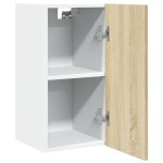 vidaXL Dulap suspendat “Lyon”, stejar Sonoma, 29,5x31x60 cm, PAL vidaXL Dulap suspendat “Lyon”, stejar Sonoma, 29,5x31x60 cm, PAL