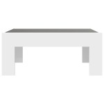 vidaXL Măsuță de cafea cu LED infinity, alb, 70x50x30 cm vidaXL Măsuță de cafea cu LED infinity, alb, 70x50x30 cm