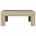 vidaXL Măsuță de cafea cu LED infinity, stejar sonoma, 70x50x30 cm vidaXL Măsuță de cafea cu LED infinity, stejar sonoma, 70x50x30 cm
