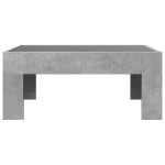 vidaXL Măsuță de cafea cu LED infinity, gri beton, 70x50x30 cm vidaXL Măsuță de cafea cu LED infinity, gri beton, 70x50x30 cm