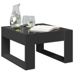 vidaXL Măsuță de cafea cu LED infinity, negru, 50x53x30 cm vidaXL Măsuță de cafea cu LED infinity, negru, 50x53x30 cm