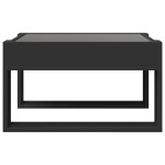 vidaXL Măsuță de cafea cu LED infinity, negru, 50x53x30 cm vidaXL Măsuță de cafea cu LED infinity, negru, 50x53x30 cm