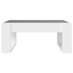 vidaXL Măsuță de cafea cu LED infinity, alb, 70x53x30 cm vidaXL Măsuță de cafea cu LED infinity, alb, 70x53x30 cm