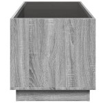 vidaXL Măsuță de cafea cu LED infinity, gri sonoma, 70x50x50 cm vidaXL Măsuță de cafea cu LED infinity, gri sonoma, 70x50x50 cm