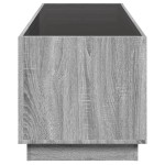 vidaXL Măsuță de cafea cu LED infinity, gri sonoma, 90x50x50 cm vidaXL Măsuță de cafea cu LED infinity, gri sonoma, 90x50x50 cm