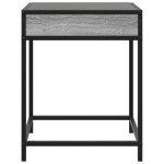 vidaXL Măsuță de cafea cu LED infinity, gri sonoma, 40x40x51 cm vidaXL Măsuță de cafea cu LED infinity, gri sonoma, 40x40x51 cm