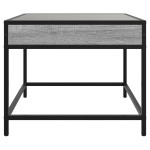 vidaXL Măsuță de cafea cu LED infinity, gri sonoma, 50x50x41 cm vidaXL Măsuță de cafea cu LED infinity, gri sonoma, 50x50x41 cm