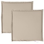 vidaXL Pernă scaun de grădină, 2 buc., taupe, 45x45x2 cm, pătrat vidaXL Pernă scaun de grădină, 2 buc., taupe, 45x45x2 cm, pătrat