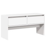 vidaXL Set de mobilier pentru hol, 4 piese, alb, lemn prelucrat
