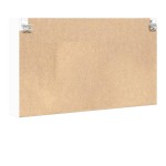 vidaXL Dulap cu vitrină, alb, 100x15x58 cm, lemn prelucrat vidaXL Dulap cu vitrină, alb, 100x15x58 cm, lemn prelucrat