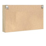 vidaXL Dulap cu vitrină, stejar sonoma, 100x15x58 cm, lemn prelucrat vidaXL Dulap cu vitrină, stejar sonoma, 100x15x58 cm, lemn prelucrat
