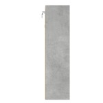 vidaXL Dulap cu vitrină, gri beton, 100x15x58 cm, lemn prelucrat vidaXL Dulap cu vitrină, gri beton, 100x15x58 cm, lemn prelucrat