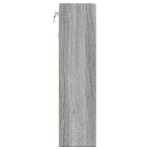 vidaXL Dulap cu vitrină, sonoma gri, 100x15x58 cm, lemn prelucrat vidaXL Dulap cu vitrină, sonoma gri, 100x15x58 cm, lemn prelucrat