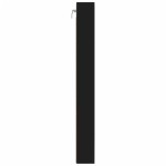 vidaXL Dulap cu vitrină, negru, 100x8,5x75 cm, lemn prelucrat vidaXL Dulap cu vitrină, negru, 100x8,5x75 cm, lemn prelucrat