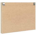 vidaXL Dulap cu vitrină, stejar sonoma, 100x8,5x75 cm, lemn prelucrat