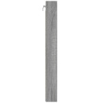 vidaXL Dulap cu vitrină, sonoma gri, 100x8,5x75 cm, lemn prelucrat vidaXL Dulap cu vitrină, sonoma gri, 100x8,5x75 cm, lemn prelucrat
