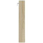 vidaXL Dulap cu vitrină, stejar sonoma, 100x8,5x58 cm, lemn prelucrat vidaXL Dulap cu vitrină, stejar sonoma, 100x8,5x58 cm, lemn prelucrat