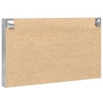 vidaXL Dulap cu vitrină, gri beton, 100x8,5x58 cm, lemn prelucrat vidaXL Dulap cu vitrină, gri beton, 100x8,5x58 cm, lemn prelucrat
