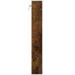 vidaXL Dulap cu vitrină, stejar fumuriu, 100x8,5x58 cm, lemn prelucrat vidaXL Dulap cu vitrină, stejar fumuriu, 100x8,5x58 cm, lemn prelucrat