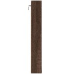 vidaXL Dulap cu vitrină, stejar maro, 100x8,5x58 cm, lemn prelucrat vidaXL Dulap cu vitrină, stejar maro, 100x8,5x58 cm, lemn prelucrat