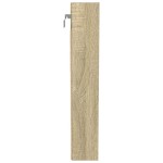 vidaXL Dulap cu vitrină, stejar sonoma, 100x8,5x50 cm, lemn prelucrat vidaXL Dulap cu vitrină, stejar sonoma, 100x8,5x50 cm, lemn prelucrat