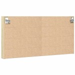 vidaXL Dulap cu vitrină, stejar sonoma, 100x8,5x50 cm, lemn prelucrat vidaXL Dulap cu vitrină, stejar sonoma, 100x8,5x50 cm, lemn prelucrat