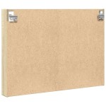 vidaXL Dulap cu vitrină, stejar sonoma, 80x8,5x58 cm, lemn prelucrat vidaXL Dulap cu vitrină, stejar sonoma, 80x8,5x58 cm, lemn prelucrat