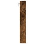 vidaXL Dulap cu vitrină, stejar fumuriu, 80x8,5x58 cm, lemn prelucrat vidaXL Dulap cu vitrină, stejar fumuriu, 80x8,5x58 cm, lemn prelucrat