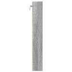 vidaXL Dulap cu vitrină, sonoma gri, 80x8,5x58 cm, lemn prelucrat vidaXL Dulap cu vitrină, sonoma gri, 80x8,5x58 cm, lemn prelucrat