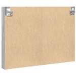vidaXL Dulap cu vitrină, sonoma gri, 80x8,5x58 cm, lemn prelucrat vidaXL Dulap cu vitrină, sonoma gri, 80x8,5x58 cm, lemn prelucrat