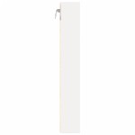 vidaXL Dulap cu vitrină, alb, 60x8,5x58 cm, lemn prelucrat vidaXL Dulap cu vitrină, alb, 60x8,5x58 cm, lemn prelucrat
