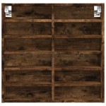 vidaXL Dulap cu vitrină, stejar fumuriu, 60x8,5x58 cm, lemn prelucrat vidaXL Dulap cu vitrină, stejar fumuriu, 60x8,5x58 cm, lemn prelucrat