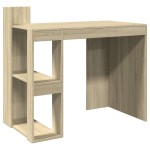 vidaXL Birou, stejar sonoma, 103,5x56,5x94 cm, lemn prelucrat vidaXL Birou, stejar sonoma, 103,5x56,5x94 cm, lemn prelucrat
