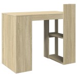 vidaXL Birou, stejar sonoma, 103,5x56,5x94 cm, lemn prelucrat vidaXL Birou, stejar sonoma, 103,5x56,5x94 cm, lemn prelucrat