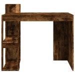 vidaXL Birou, stejar fumuriu, 103,5x56,5x94 cm, lemn prelucrat