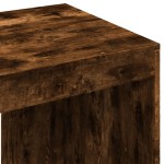 vidaXL Birou, stejar fumuriu, 103,5x56,5x94 cm, lemn prelucrat
