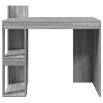 vidaXL Birou, gri sonoma, 103,5x56,5x94 cm, lemn prelucrat